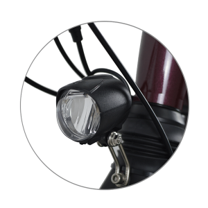 KK9053 Электрический передний фонарь для городского велосипеда