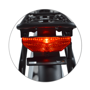 KK9053 Задний фонарь для электрического городского велосипеда
