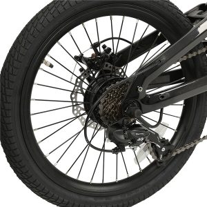 KK7016 Deragliatore per bici elettrica pieghevole interamente in fibra di carbonio