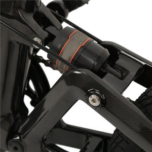 Suspensão dobrável totalmente em fibra de carbono KK7016 para E-bike