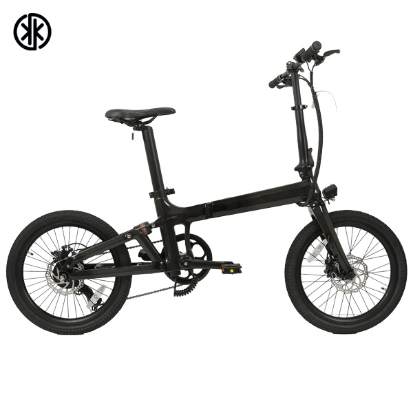 KK7016 Carbon Elcykel 250~350W, Samsung 7.0Ah, Baghjulsophæng) - Bicycle