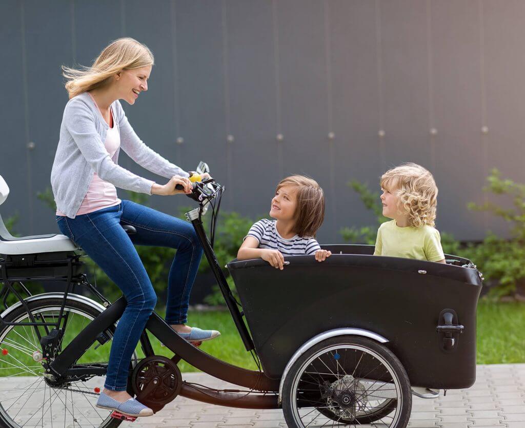 Electric Cargo Tricycles for Family