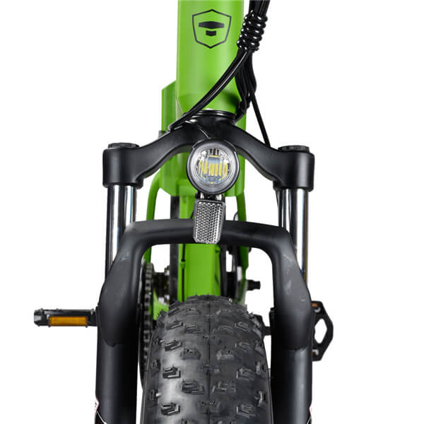 Bicicleta elétrica dobrável com pneu gordo KK2016 (2)