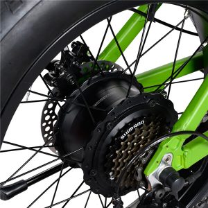 Bici elettrica pieghevole per pneumatici grassi KK2016(3)