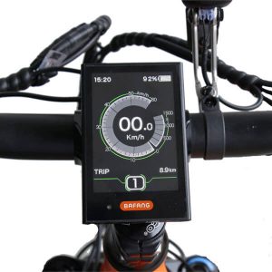 KK2023 elektrisk mountainbike display