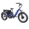 KK8031 Blue Folding Electric Tricycle