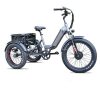 KK8031 Grey Folding Electric Tricycle