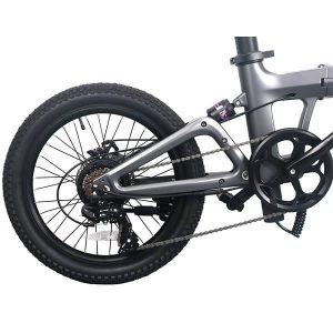 KK7026 Rahmen aus Magnesiumlegierung, zusammenklappbares E-Bike