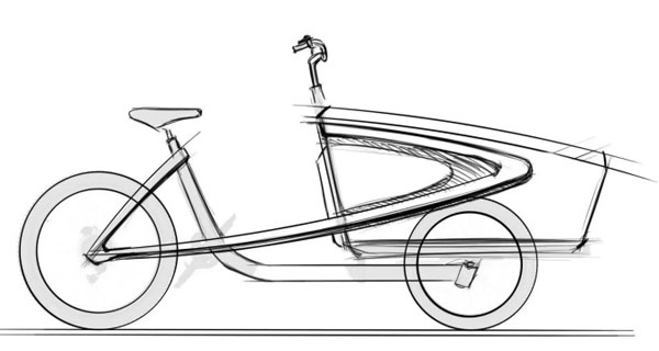 E Bike Design Sketch