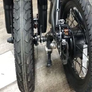 KK7077 Carbon Folding E-Bike Magnetic Buckle